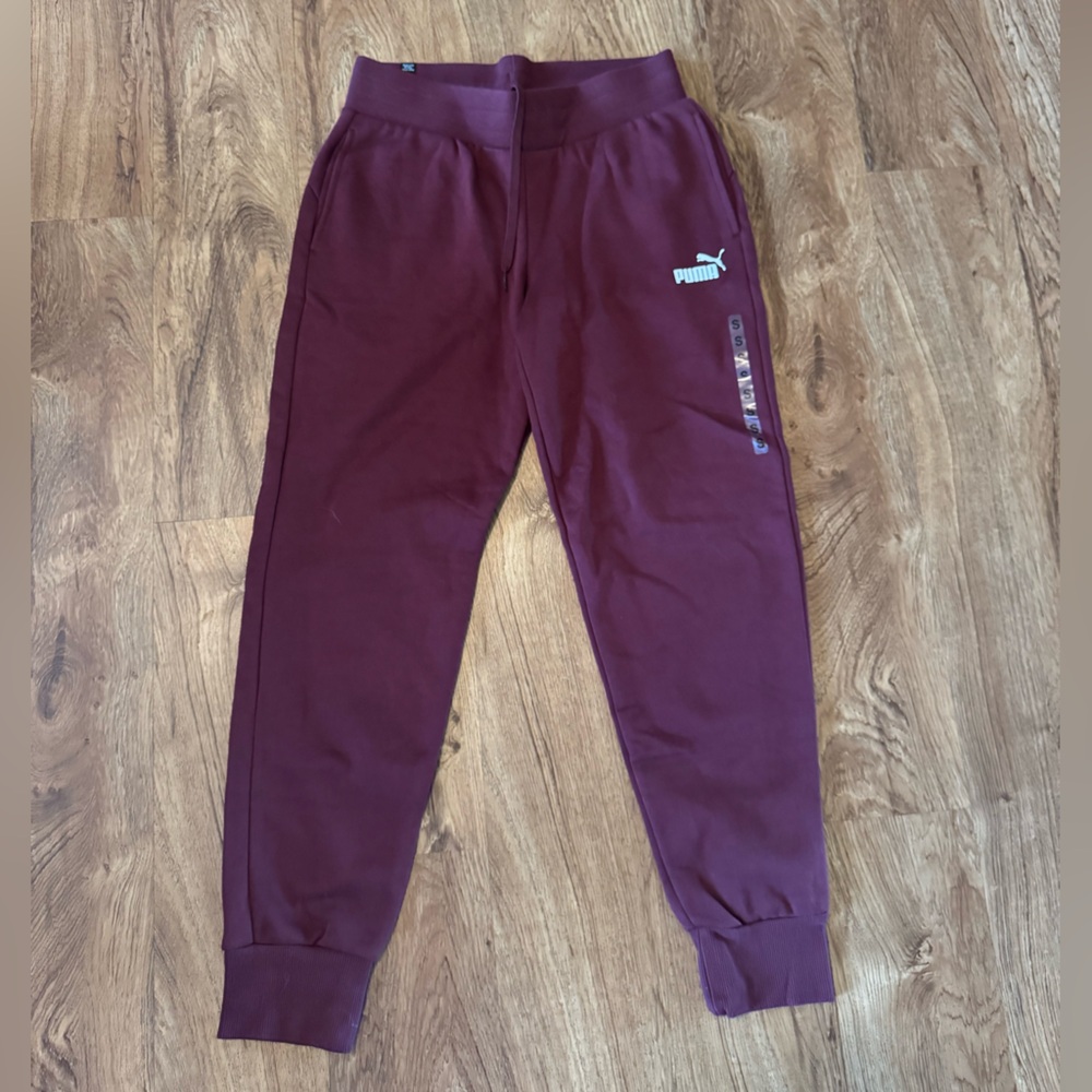 Puma Women's Burgundy Track Pants